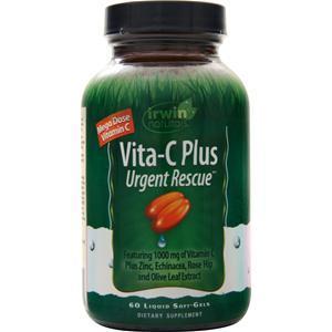 Irwin Naturals Vita-C Plus - Urgent Rescue  60 sgels