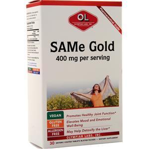 Olympian Labs SAMe Gold (400mg)  30 tabs