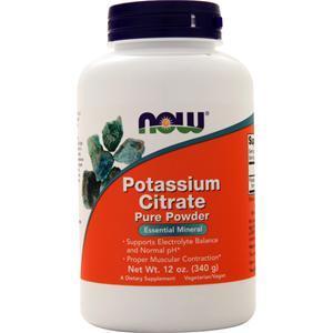 Now Potassium Citrate Pure Powder  340 grams