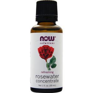 Now Rosewater Concentrate Oil  1 fl.oz