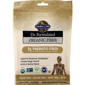 Garden Of Life Dr. Formulated Organic Fiber - Prebiotic Fiber Unflavored 192 grams