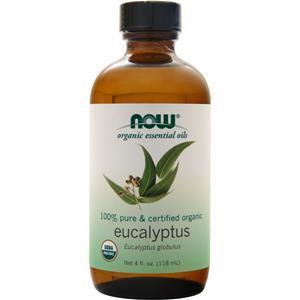 Now Certified Organic Eucalyptus Oil  4 fl.oz