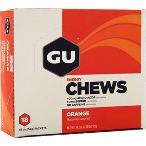 Gu Energy Chews Orange 18 pckts