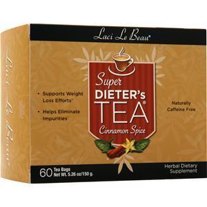 Laci Le Beau Super Dieter's Tea Cleanse Cinnamon Spice 60 pckts