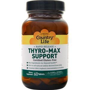 Country Life Thyro-Max Support  60 tabs