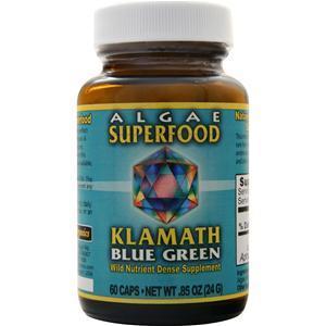 Power Organics Klamath Blue Green Algae Caps  60 caps