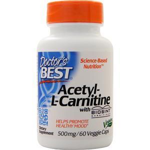 Doctor's Best Acetyl L-Carnitine HCl with Biosint Carnitines  60 vcaps