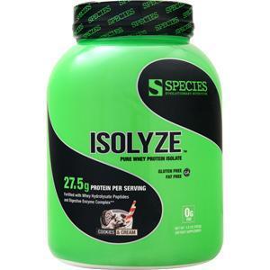 Species Isolyze Cookies & Cream 3.1 lbs