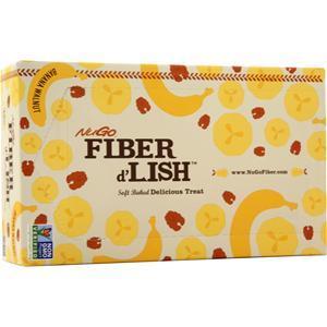 Nugo Nutrition Fiber d'Lish Bar Banana Walnut 16 bars