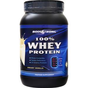 BodyStrong 100% Whey Protein Creamy Vanilla 2 lbs