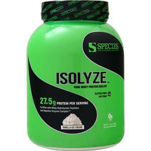 Species Isolyze Vanilla Ice Cream 3.1 lbs