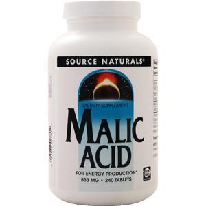 Source Naturals Malic Acid  240 tabs