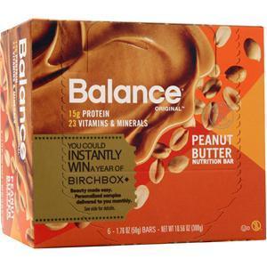 Balance Bar Balance Bar Peanut Butter 6 bars
