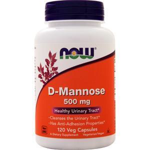 Now D-Mannose (500mg)  120 vcaps