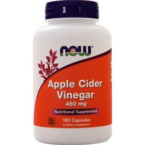 Now Apple Cider Vinegar (450mg)  180 caps