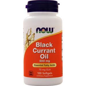 Now Black Currant Oil (500mg)  100 sgels