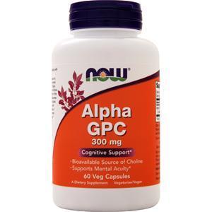 Now Alpha GPC (300mg)  60 vcaps