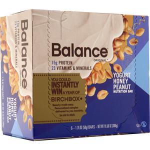 Balance Bar Balance Bar Yogurt Honey Peanut 6 bars