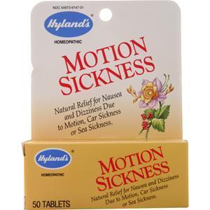 Hylands Homeopathic Motion Sickness  50 tabs