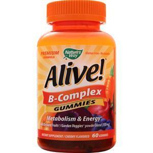 Nature's Way Alive! B-Complex Gummies Cherry 60 gummy