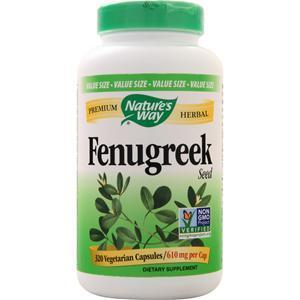 Nature's Way Fenugreek Seed  320 vcaps