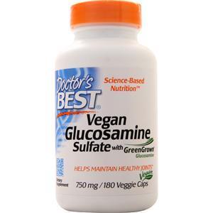 Doctor's Best Vegan Glucosamine Sulfate  180 vcaps