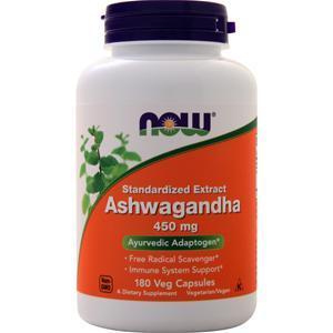 Now Ashwagandha (450mg)  180 vcaps