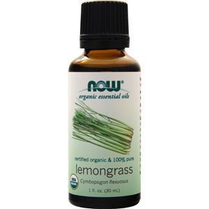 Now Certified Organic &100% Pure Lemongrass  1 fl.oz