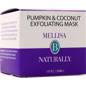 Mellisa B Naturally Pumpkin & Coconut Exfoliating Mask  1 oz