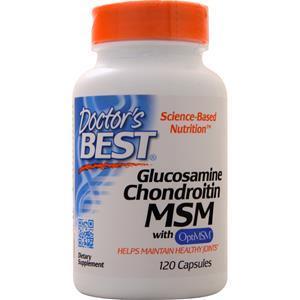 Doctor's Best Glucosamine Chondroitin MSM  120 caps