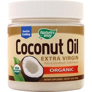 Nature's Way Pure Extra Virgin Coconut Oil (Organic)  16 oz