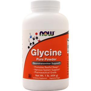 Now Glycine Pure Powder  1 lbs