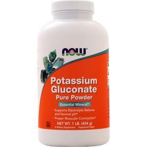 Now Potassium Gluconate Powder 100% Pure 1 lbs