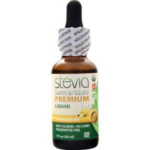 AnuMed Premium Stevia Liquid - Sweet & Natural Lemonade 1 fl.oz