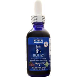 Trace Minerals Research Ionic B12 (1000mcg) Grape 2 fl.oz