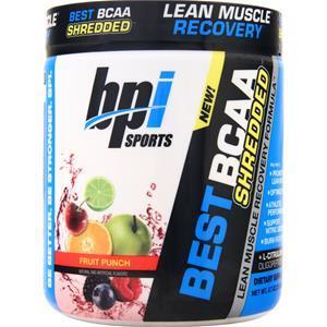 BPI Best BCAA Shredded Fruit Punch 275 grams