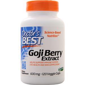 Doctor's Best Best Goji Berry Extract (600mg)  120 vcaps