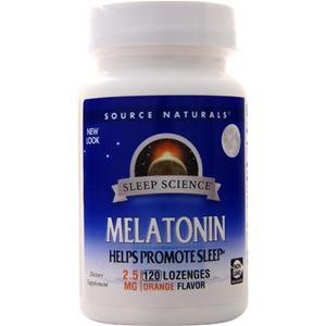 Source Naturals Melatonin (2.5mg) Orange 120 lzngs