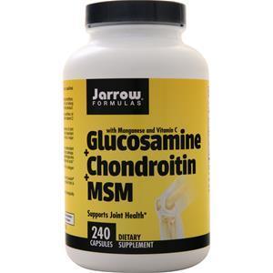 Jarrow Glucosamine + Chondroitin + MSM  240 caps