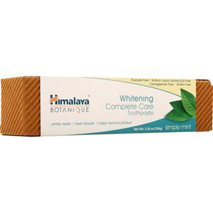 Himalaya Botanique - Whitening Complete Care Toothpaste Simply Mint 5.29 oz