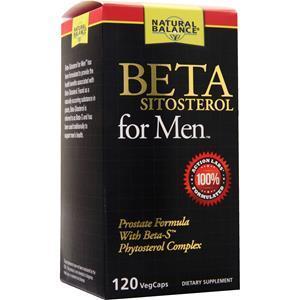 Natural Balance Beta Sitosterol for Men  120 vcaps