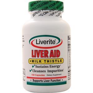 Liverite Liver Aid plus Milk Thistle  150 caps