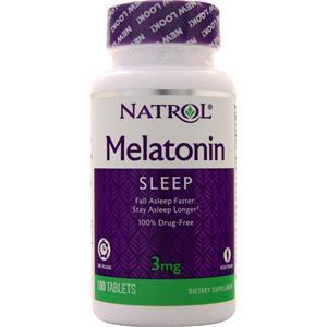 Natrol Melatonin - Time Released (3mg)  100 tabs