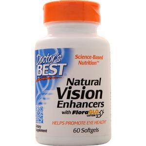 Doctor's Best Natural Vision Enhancers with FloraGlo Lutein  60 sgels