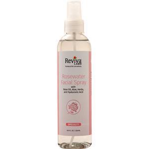 Reviva Labs Facial Spray Rosewater 8 fl.oz