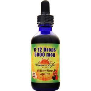 Nature's Life B-12 Drops (5000mcg) Wild Berry 2 fl.oz