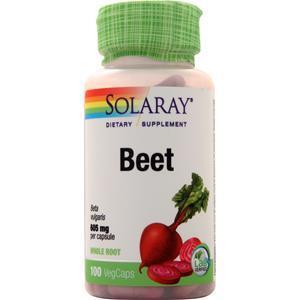 Solaray Beet (605mg)  100 vcaps