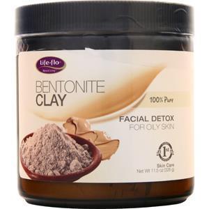 Life-Flo Bentonite Clay - Facial Detox for Oily Skin  11.5 oz