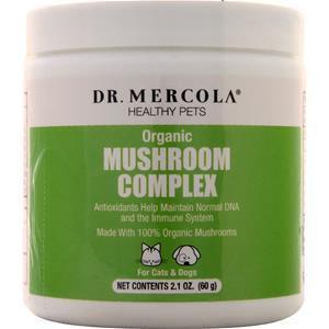 Dr. Mercola Healthy Pets Organic Mushroom Complex  60 grams