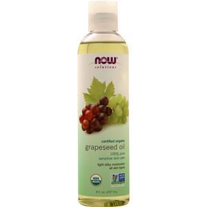 Now Grapeseed Oil - Certified Organic  8 fl.oz